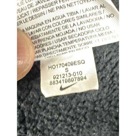 Nike Houston Rockets NBA Hoodie Sweatshirt Black Red Bred 921213-010 Men’s Small - Picture 8 of 10